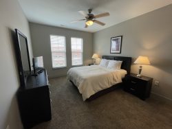 bedroom in temporary furnished apartments in Beavercreek OH at Lofts at Willowcreek