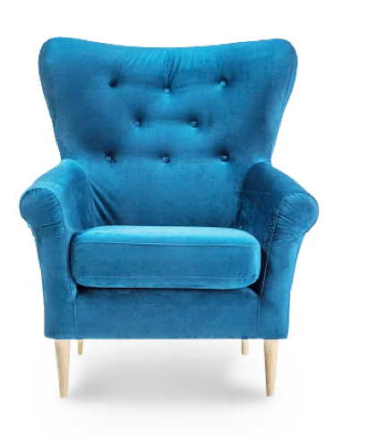 Decorative Blue Chair